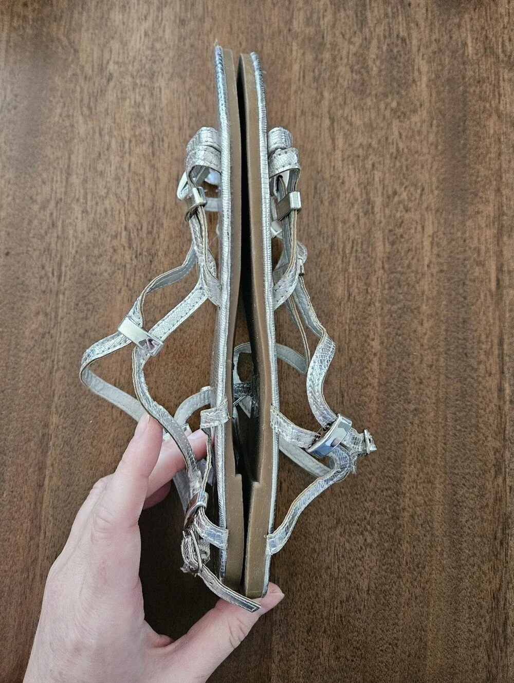 Rue21 Silver Sandals